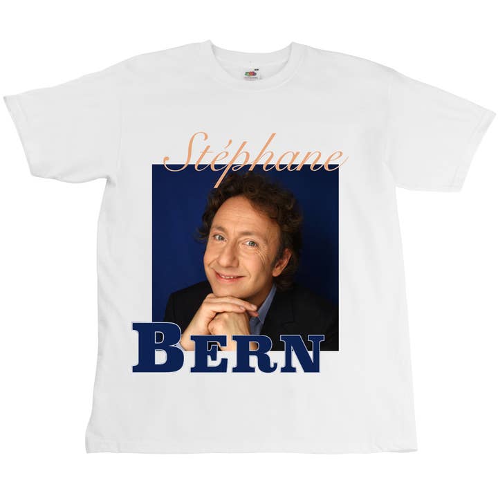 Stéphane Bern T-Shirt - Unisex - Digital Printing for wholesale by Roukeys