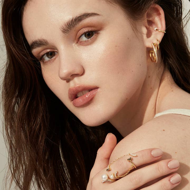 Brier Crawler Ring for wholesale by Gold Philosophy