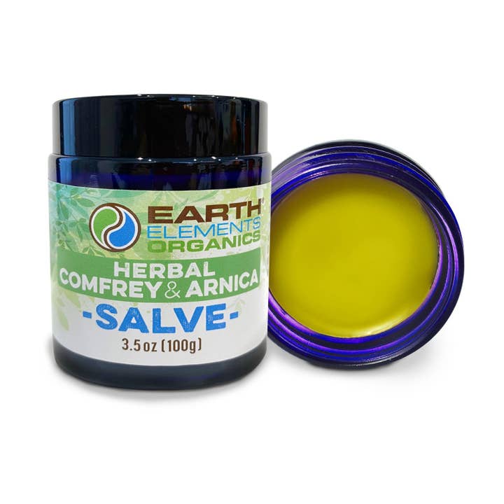 Comfrey & Arnica Salve for wholesale by Earth Elements Organics