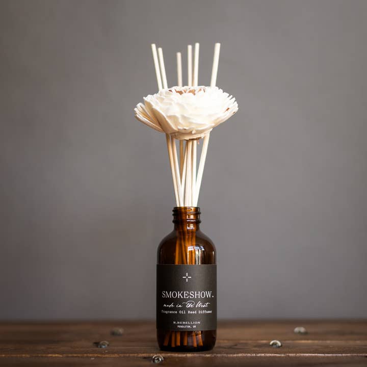 Smokeshow Reed Diffuser for wholesale by R. Rebellion