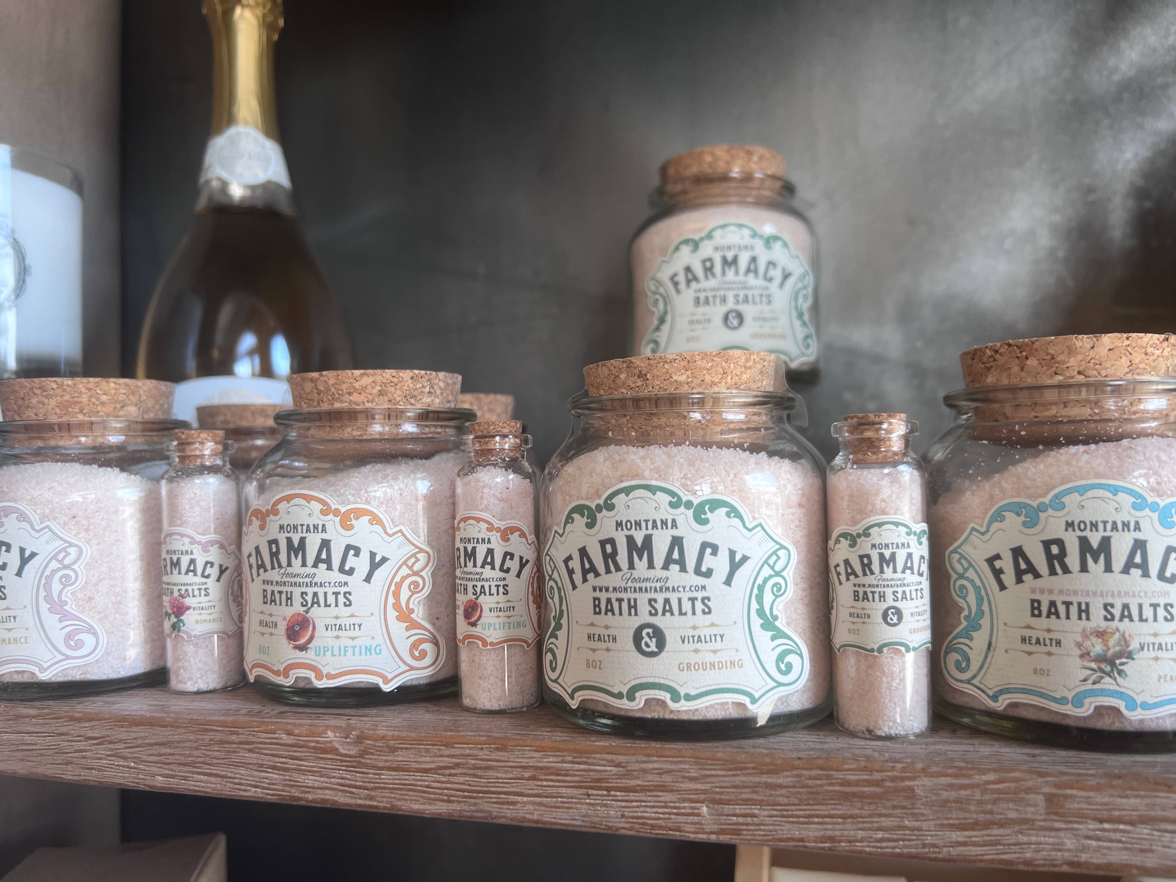 Montana Farmacy - Vente Sel de bain - Échantillonneur de sel de bain moussant Montana Farmacy, paquet de 43