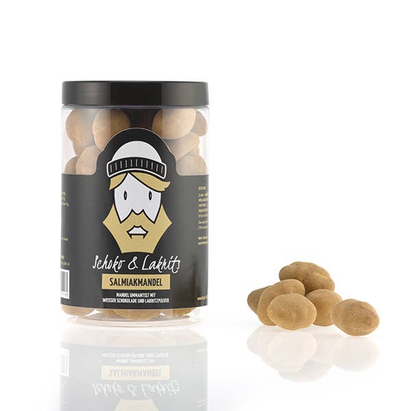 Chocolate & Lakrits Salmiac Almond for wholesale by LASSE LAKRITS - natürlich lecker