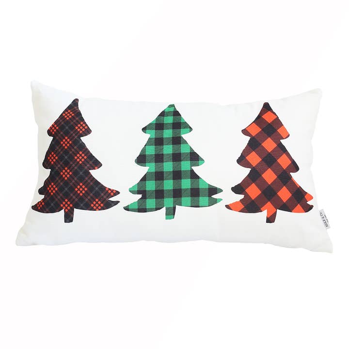 Housse de Coussin de Noël 12" x 20" Lombaire pour la vente par MIKE & Co. NEW YORK