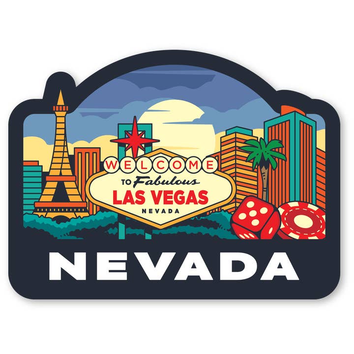 Porta-copos - Distintivo do Estado de Nevada 2 por atacado de Morris Magnets