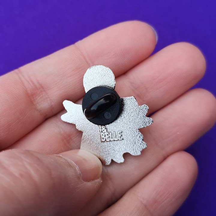 T & Belle – wholesale Lapel pin/button – Nicu Mama Premature Baby Keepsake Pin Badge - Purple2