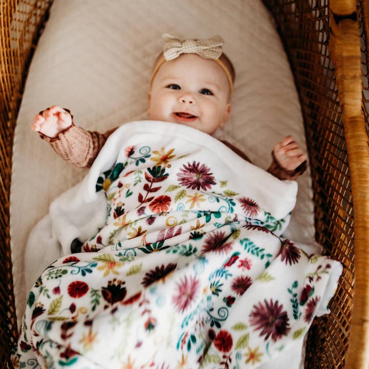 Grow With Me Baby Co - Wholesale Bedding Blanket - Kids & Baby - Baby Blanket, Fleece Baby Blanket 3