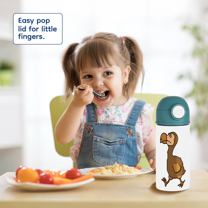 3dRose - Wholesale Water Bottle - 3dRose, Funny Dodo Bird Cartoon, Kids Water Bottle7