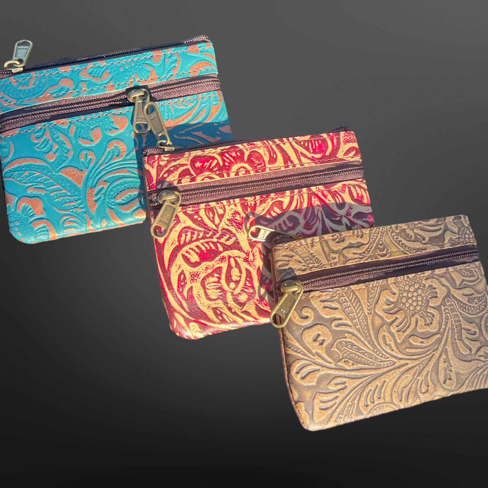 Westrian International - Wholesale Coin Purse - Women's - Embossed Leather Coin Purse2