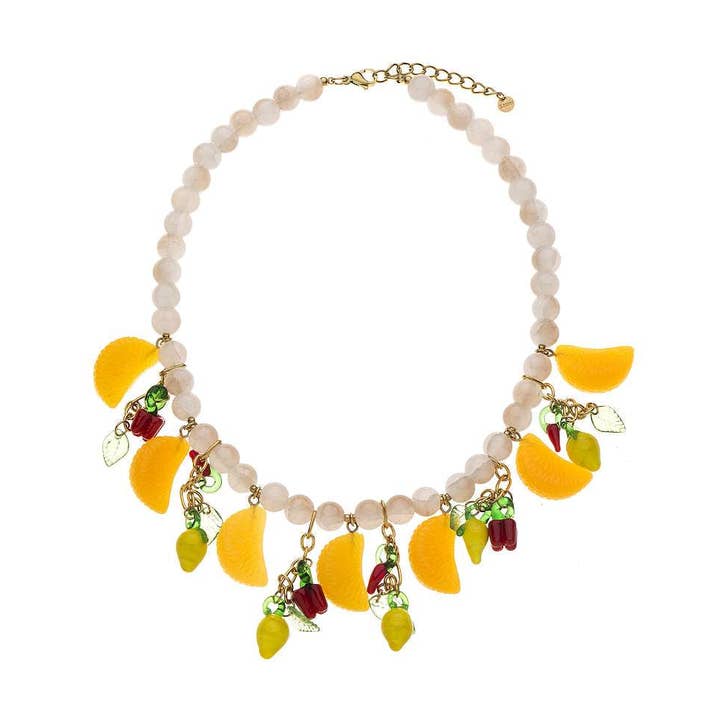 Collana - Arance per la vendita all'ingrosso da parte di Fox by Ren GmbH