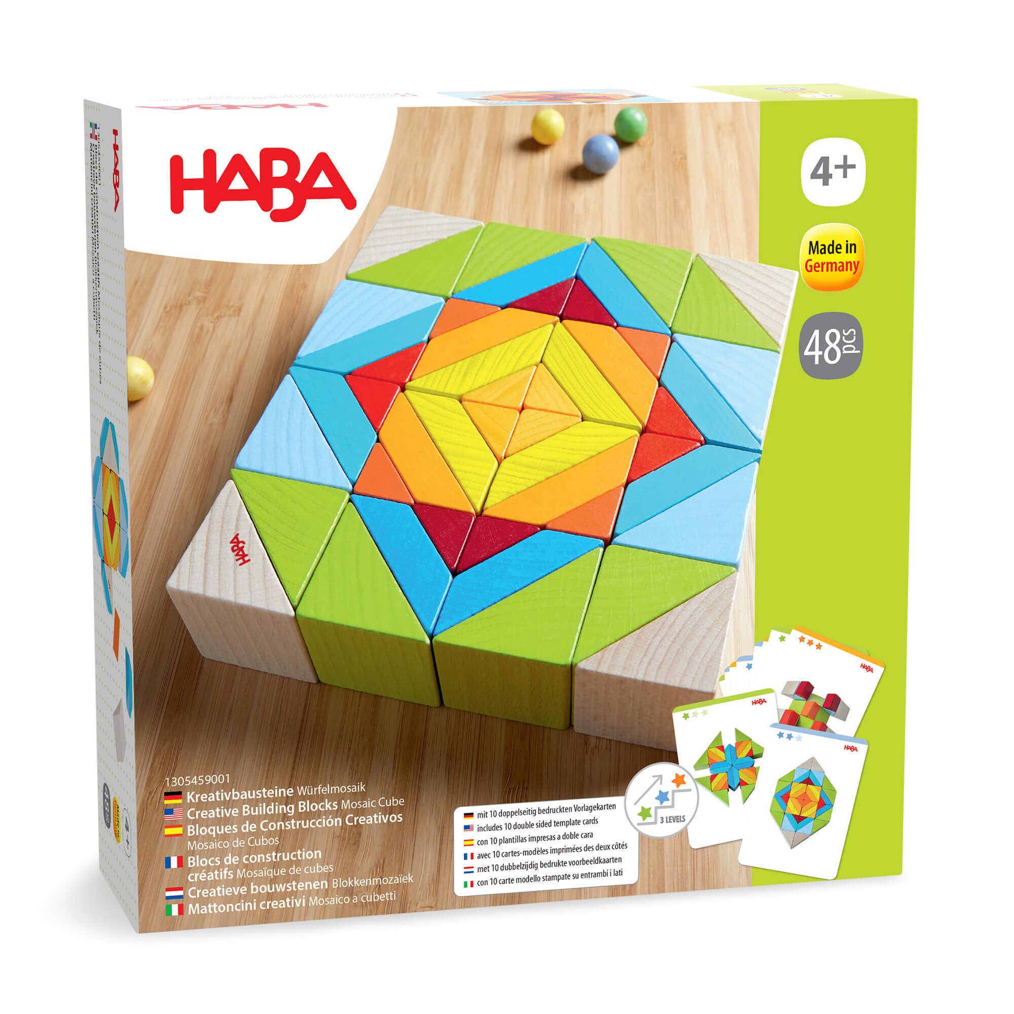 HABA USA - Wholesale Wood Toy - Kids - Mosaic 3D Wooden Arranging Game6