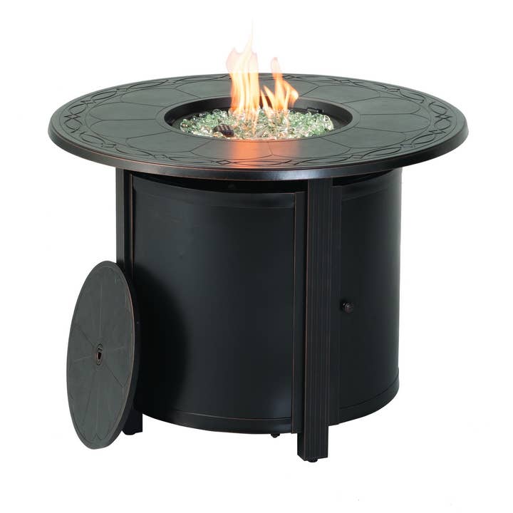 FIrepit - Square Aluminum outdoor gas fire pit for wholesale by Alfresco Home