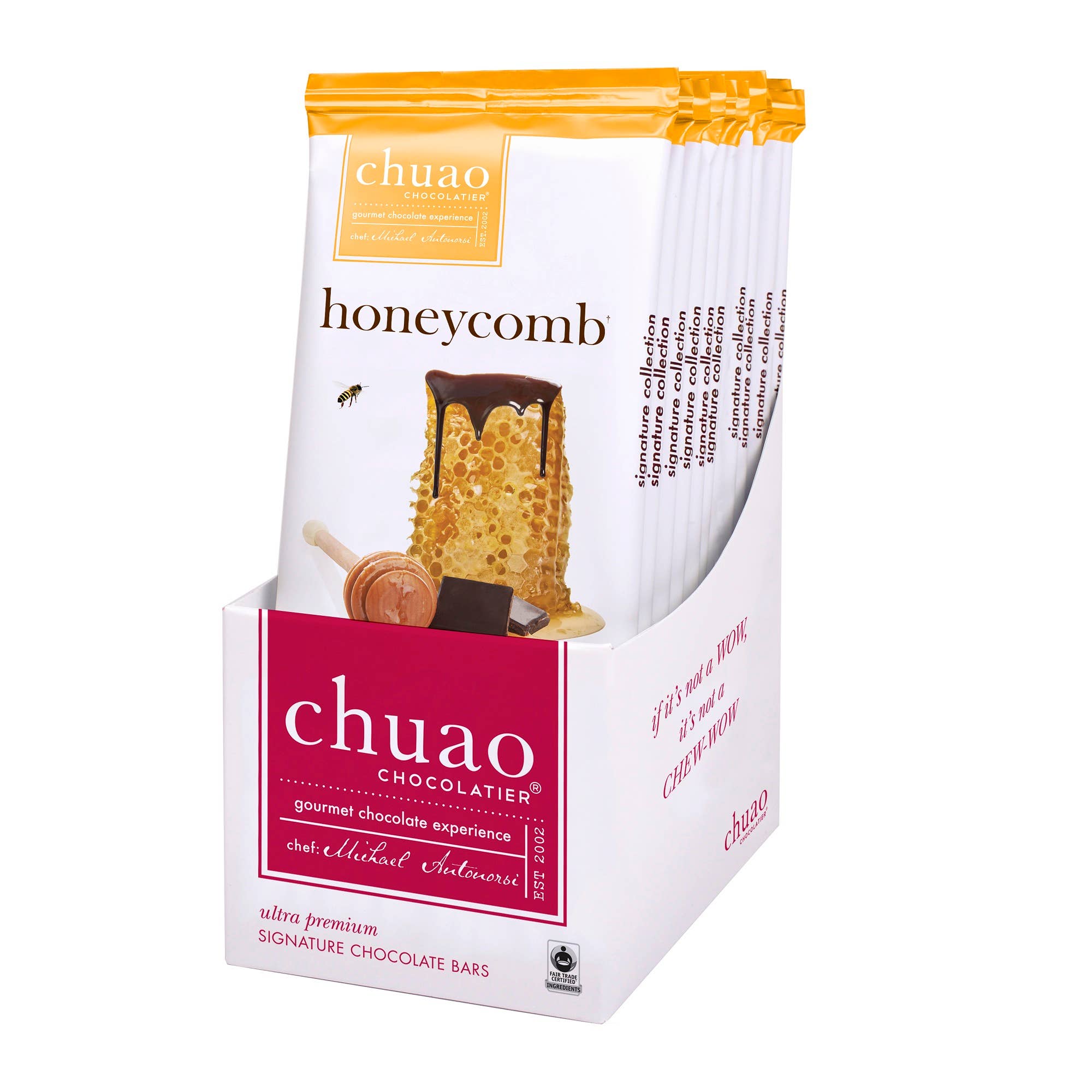 Chuao Chocolatier - Wholesale Chocolate Bar - Honeycomb - Signature Bar3