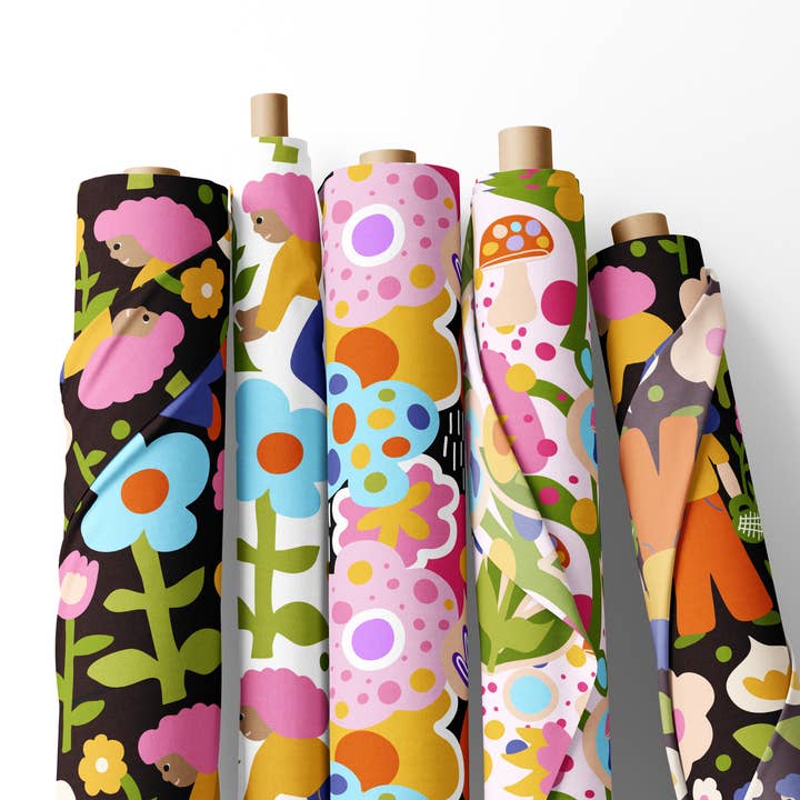 Karina+Kind - Wholesale Fabric - Garden Girl | Fabric by the Metre | Mix & Match3