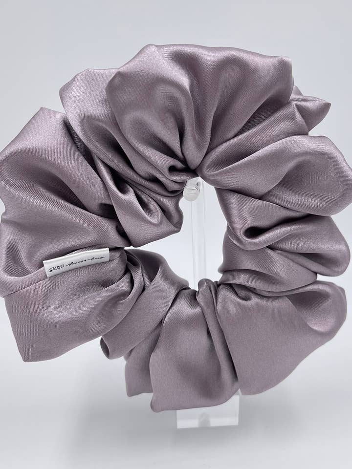 Dusty Lavender | Jumbo-Satin-Haargummi für den Großhandel von Sydney's Crafty Creations