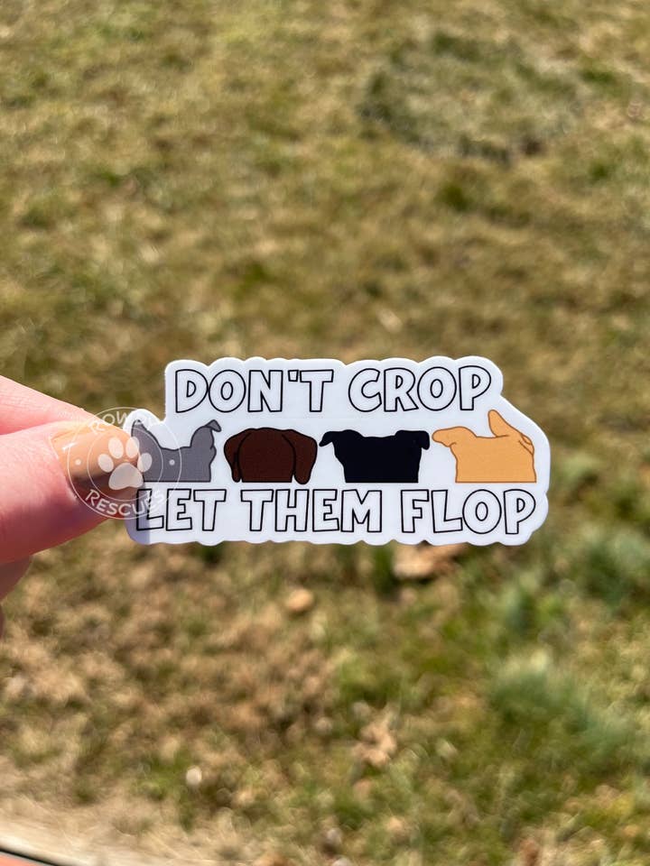 Dog Lover Sticker, Dog Sticker, Dog Mom Stickers for wholesale by Rowdy Rescues