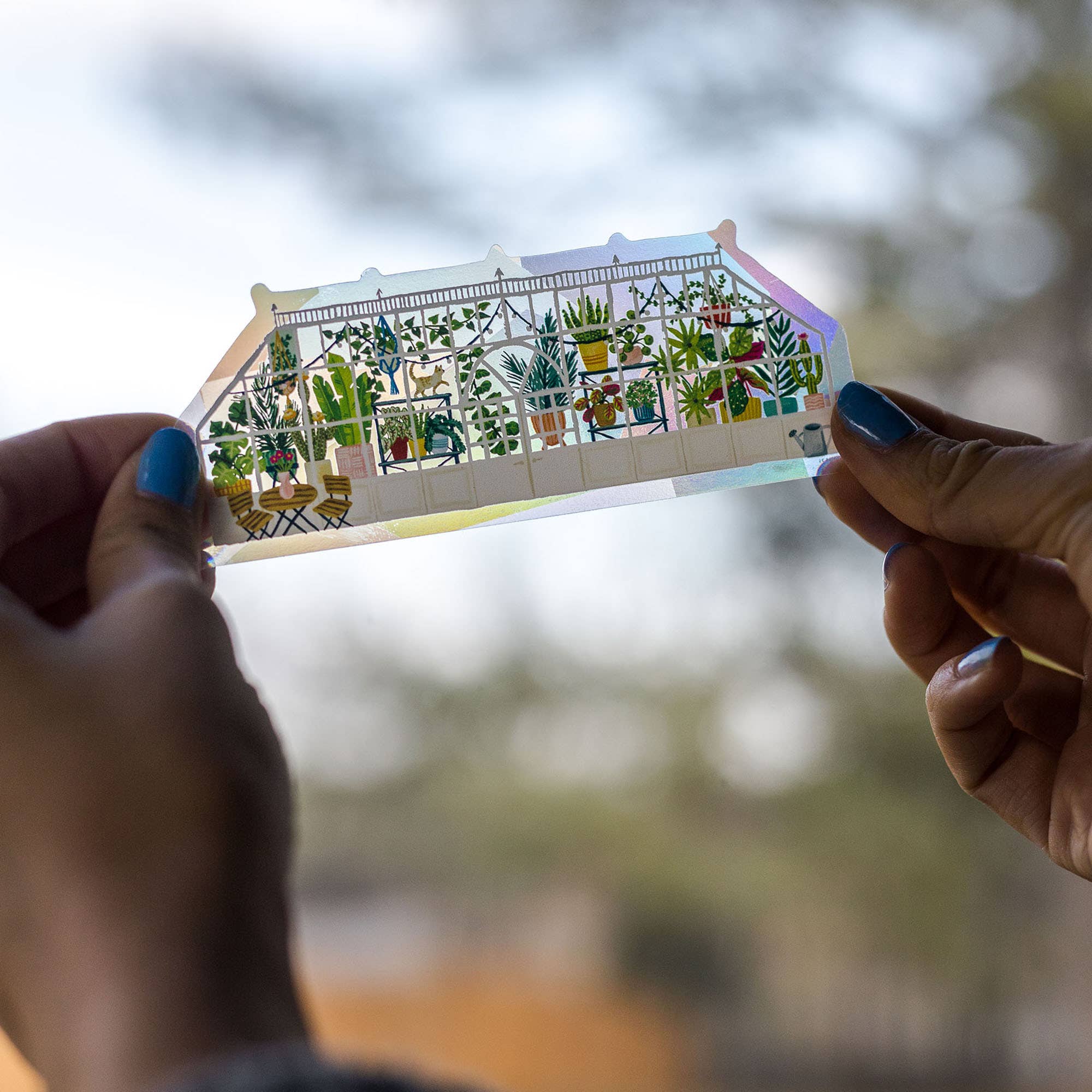 1canoe2 | One Canoe Two Paper Co. - Wholesale Sticker - Greenhouse Sun Catcher Decal Sticker