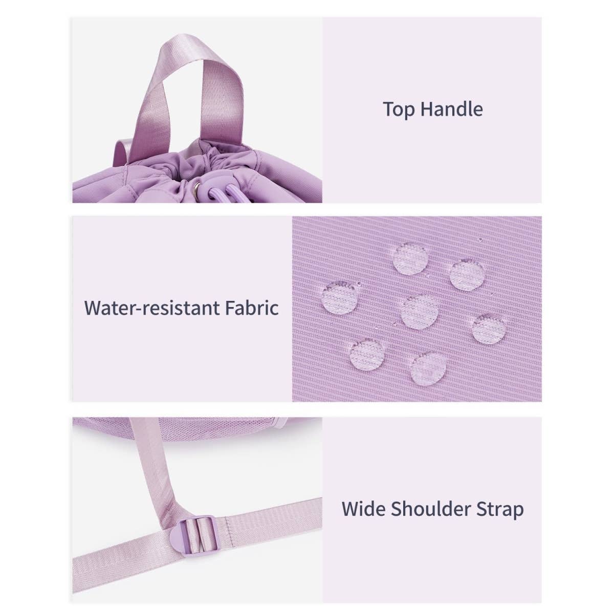 wandf - Vente Sac à cordon de serrage – unisexe - Sac à dos de sport avec cordon de serrage et sangle pour tapis de yoga24