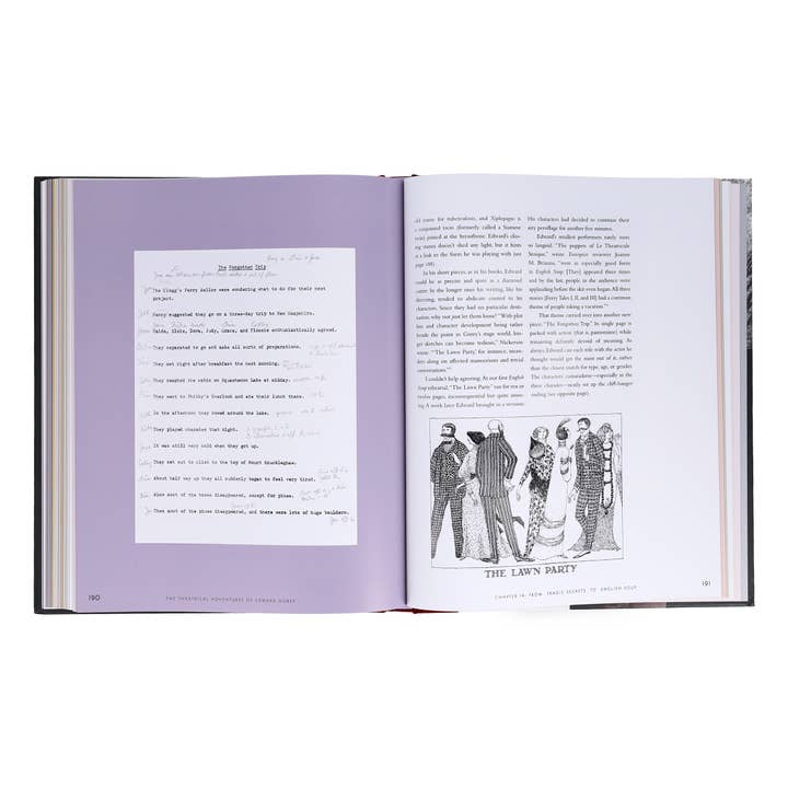 Chronicle Books - Wholesale Arts & Entertainment - Theatrical Adventures of Edward Gorey20
