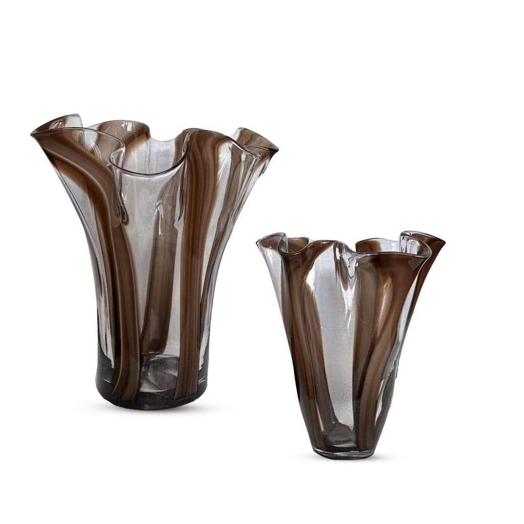 Aria Home - Wholesale Vase - Set of 2 Vases-Handblown Glass-Gift-Housewarming3