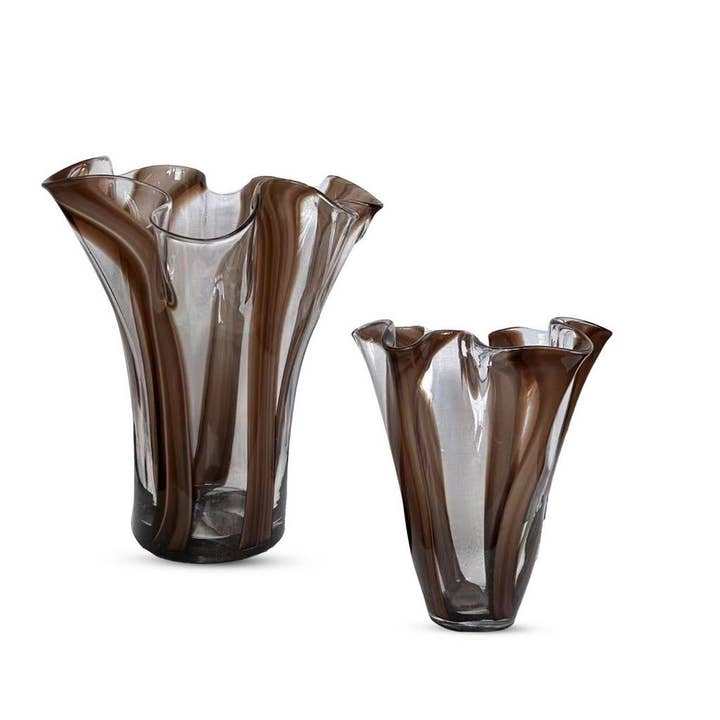 Aria Home - Wholesale Vase - Set of 2 Vases-Handblown Glass-Gift-Housewarming3