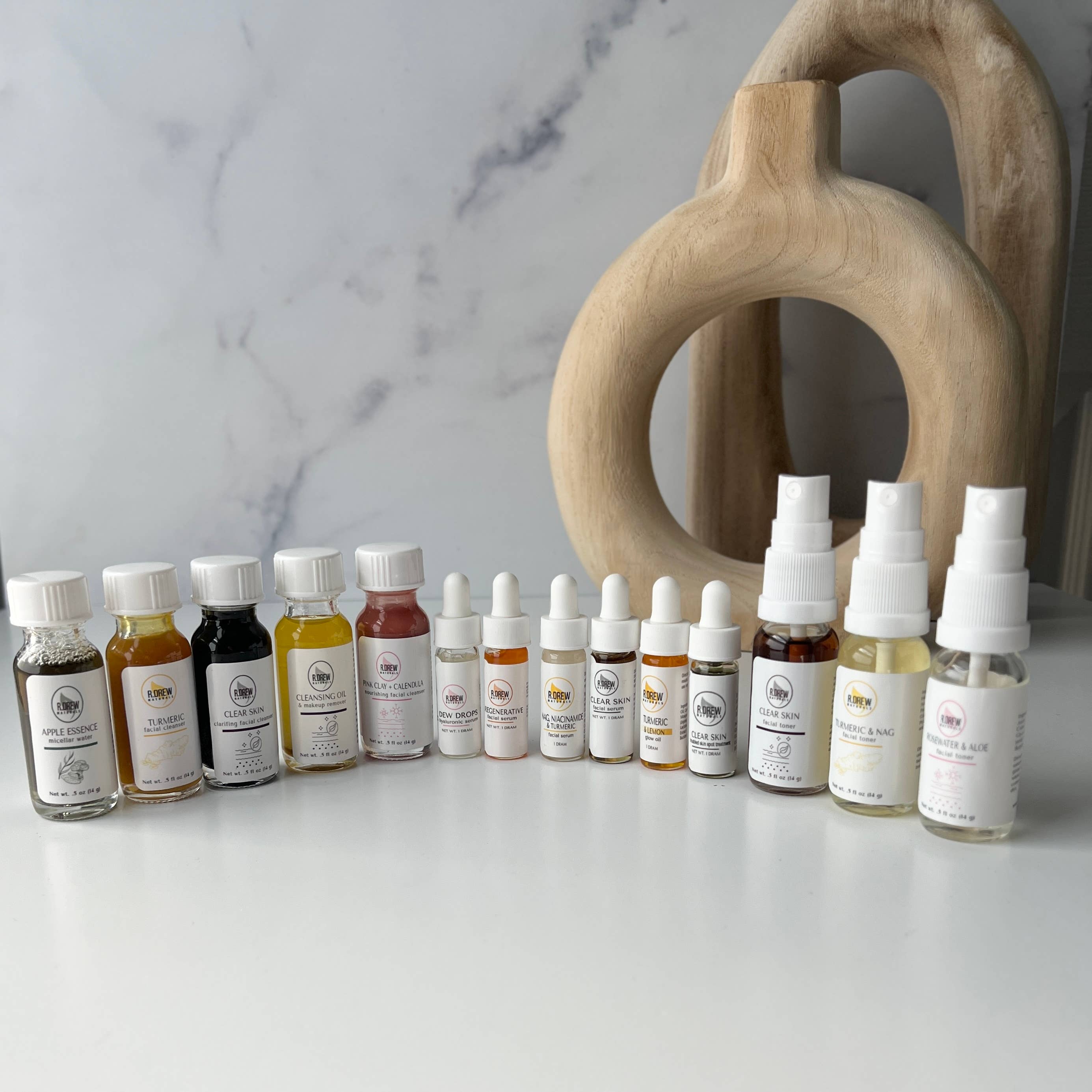 R. Drew Naturals, LLC - Wholesale Facial Toner - Sample - Facial Toner Discovery Set4