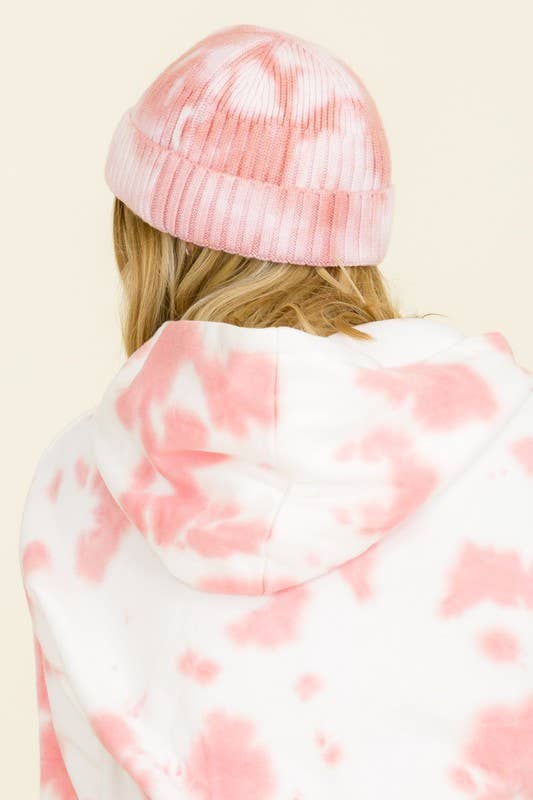 MÉLANGER LA COULEUR Bonnets en tricot tie-dye en vente sur Faire7