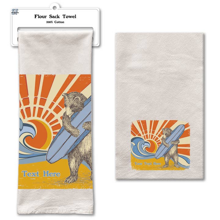 SF Mercantile - Wholesale Tea Towel - Customizable Flour Sack Tea Towel 22" x 36"23