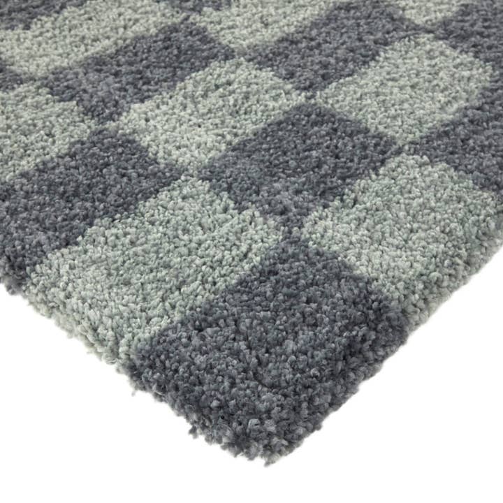Balta Rugs - Wholesale Area Rug - Luther Modern Checkered Shag Area Rug9