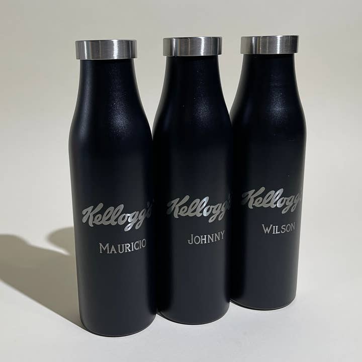 LAMOSE - Wholesale Water Bottle - Custom Logo Engraved Insulated Water Bottle with Handle Lid16