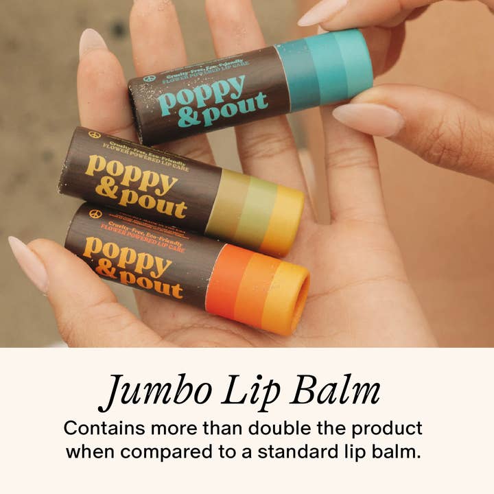 Poppy & Pout - Wholesale Lip Balm - Lip Balm, Retro Surf, Citrus Sunrise4