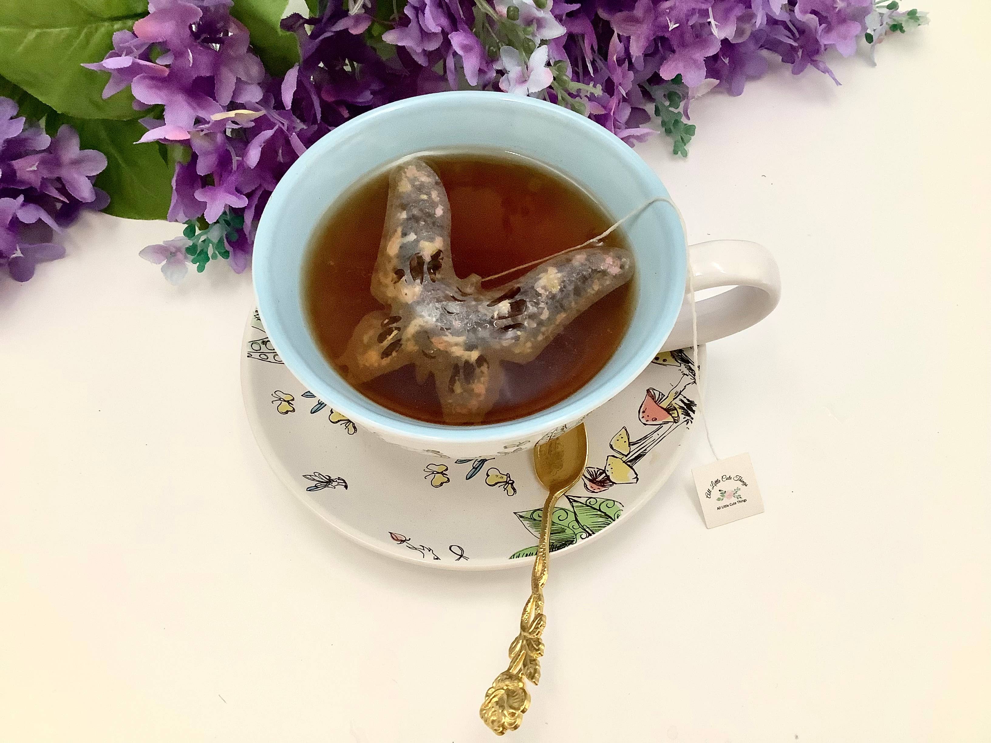 All Little Cute Things - Wholesale Tea Bags - Butterfly Black Tea and Roses All Little Cute Things packet7