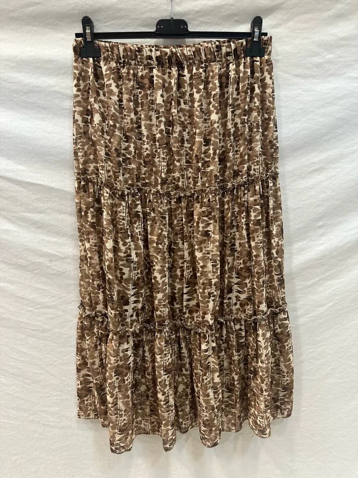 Mimi & Gogo - Wholesale Skirt - Women's - Printed Skirt With Lining @9705_JuImprimee