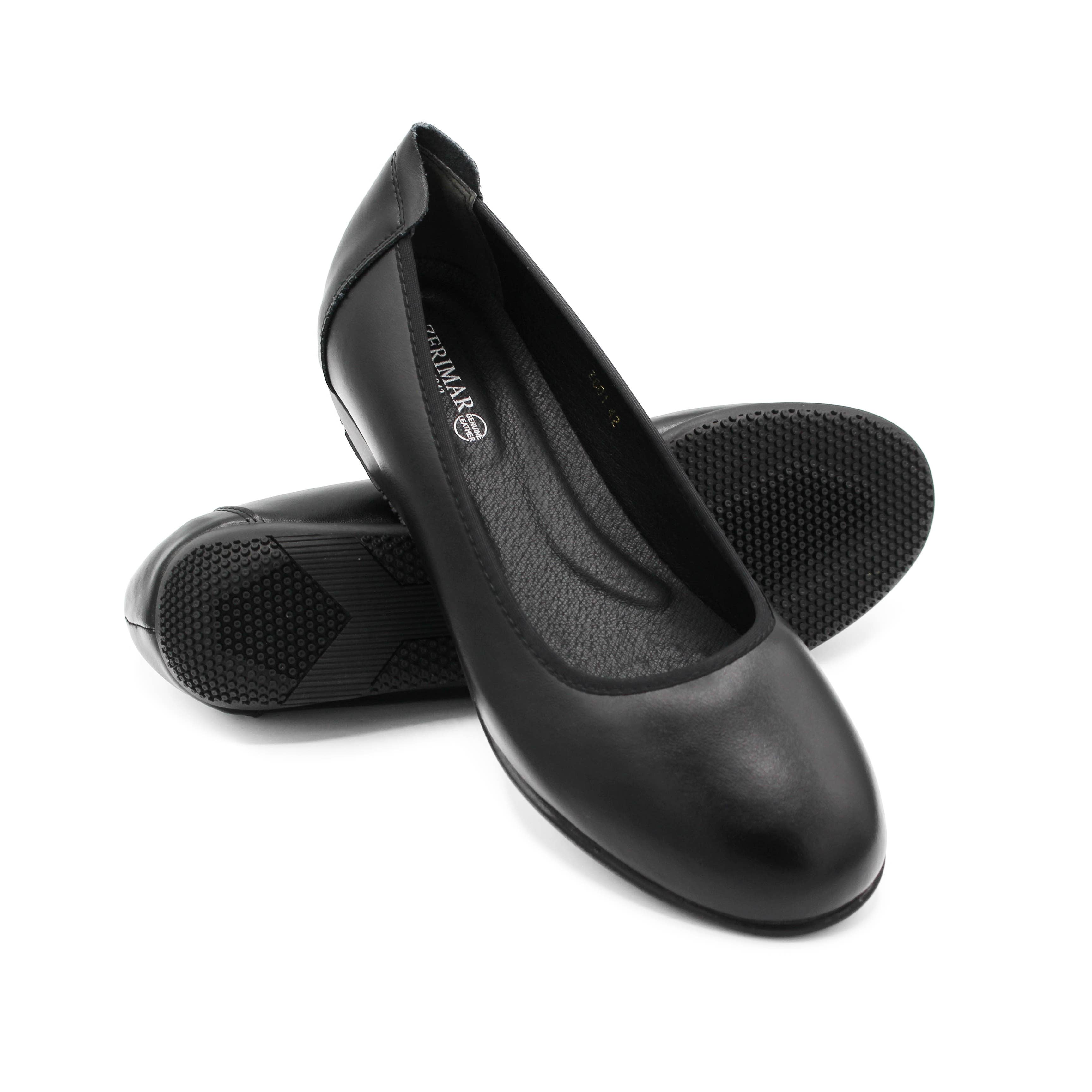 Black Zerimar Women’s Ballet Flats: Elegant,Lightweight,2.5cm Heel for wholesale on Faire