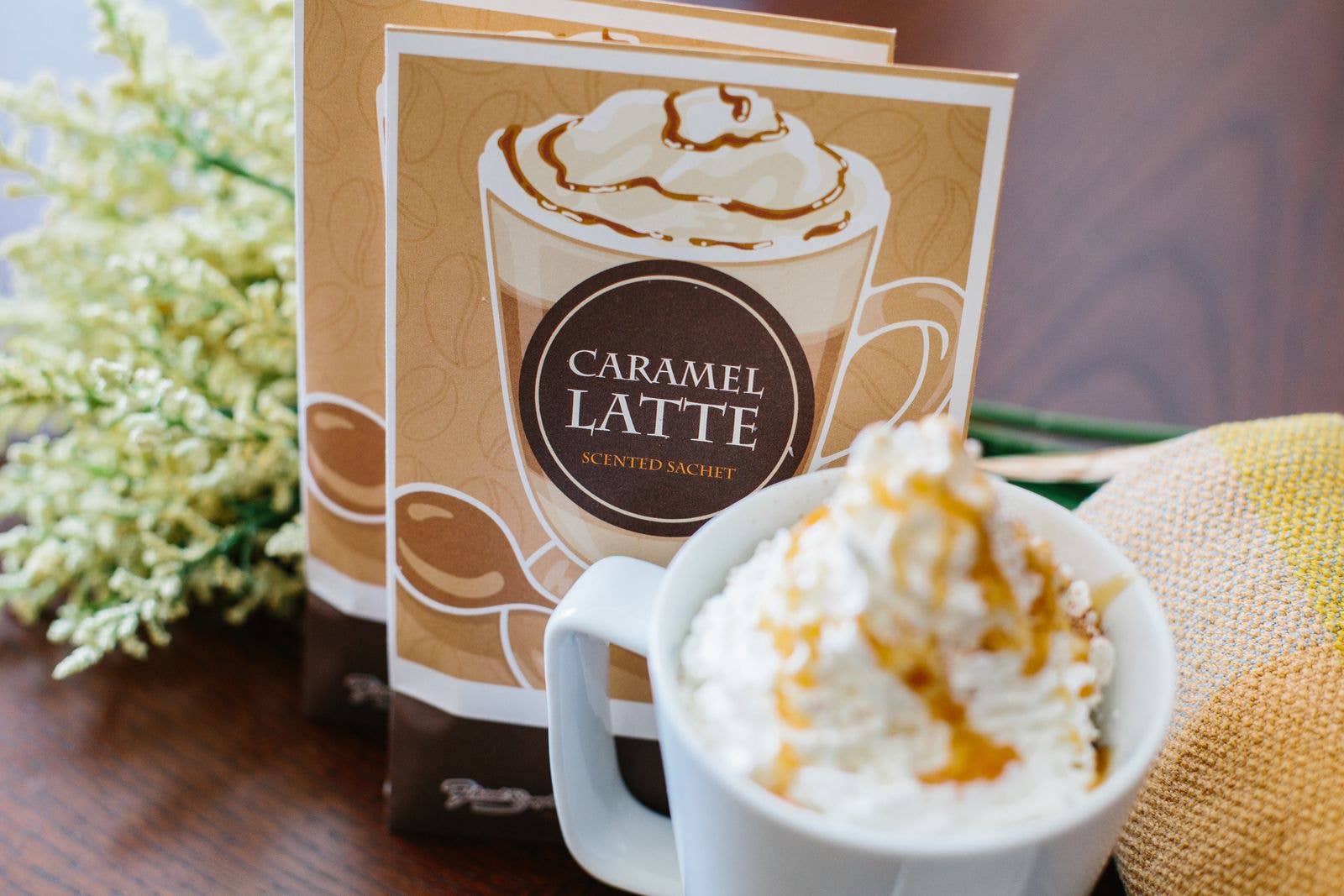 Floral Simplicity - Wholesale Sachet - Caramel Latte Sachet2