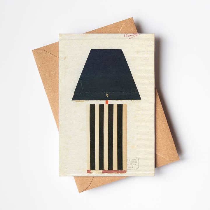 Carte de vœux lampe pour la vente par Cassia Beck