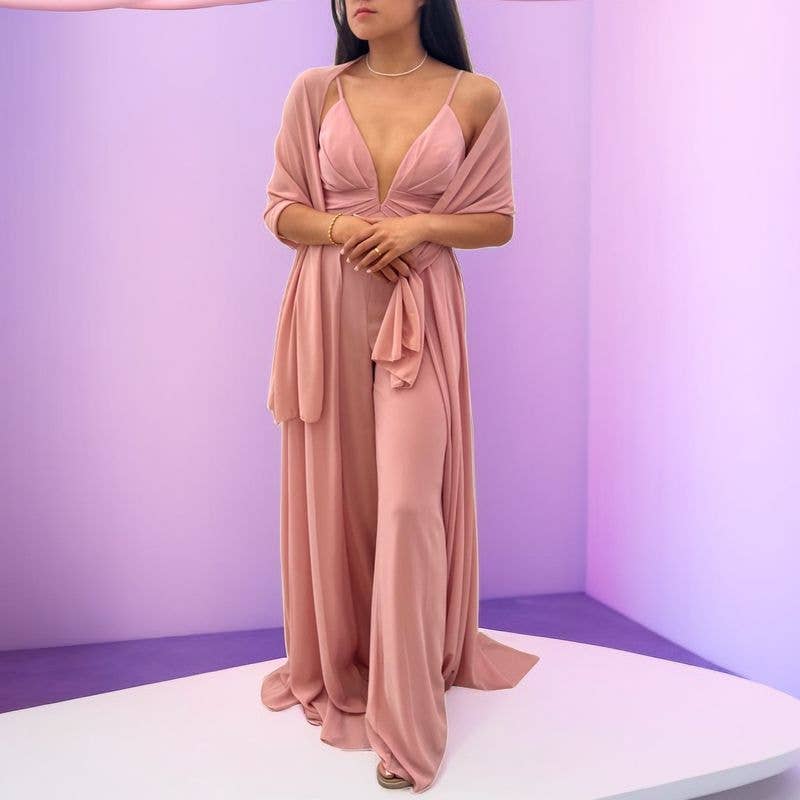 Invitadissimas - Wholesale Dress - Women's - Basic chiffon shawl 45x100cm18