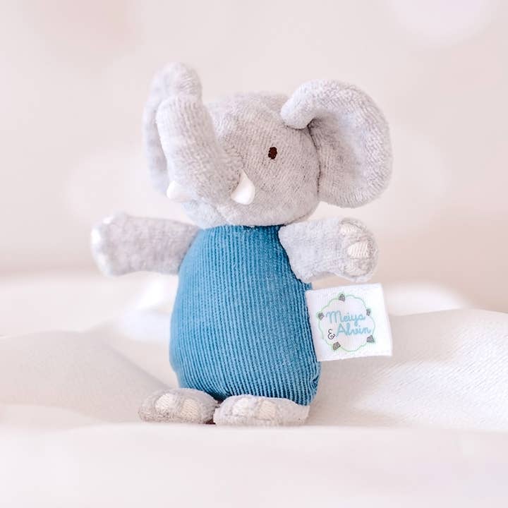 Tikiri Toys LLC - Wholesale Stuffed/Plush Toy - Kids & Baby - Alvin the Elephant Tag Along Pram Toys4