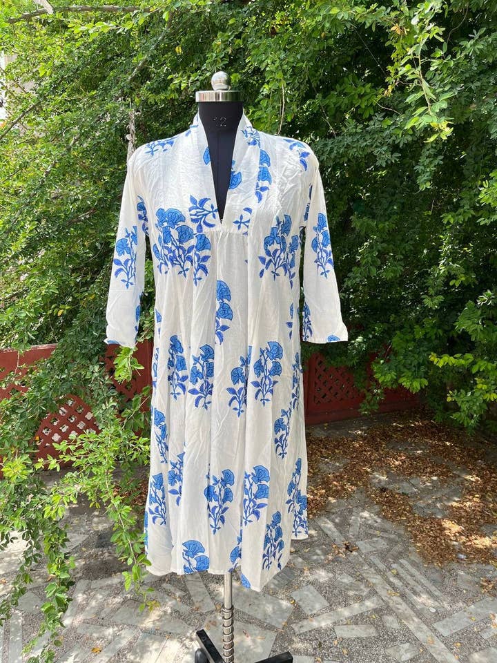 Bhawana Handicrafts - Wholesale Dress - Women's - Handmade Wrap Dress Beach Cover Up Summer Bridal Party Gown1