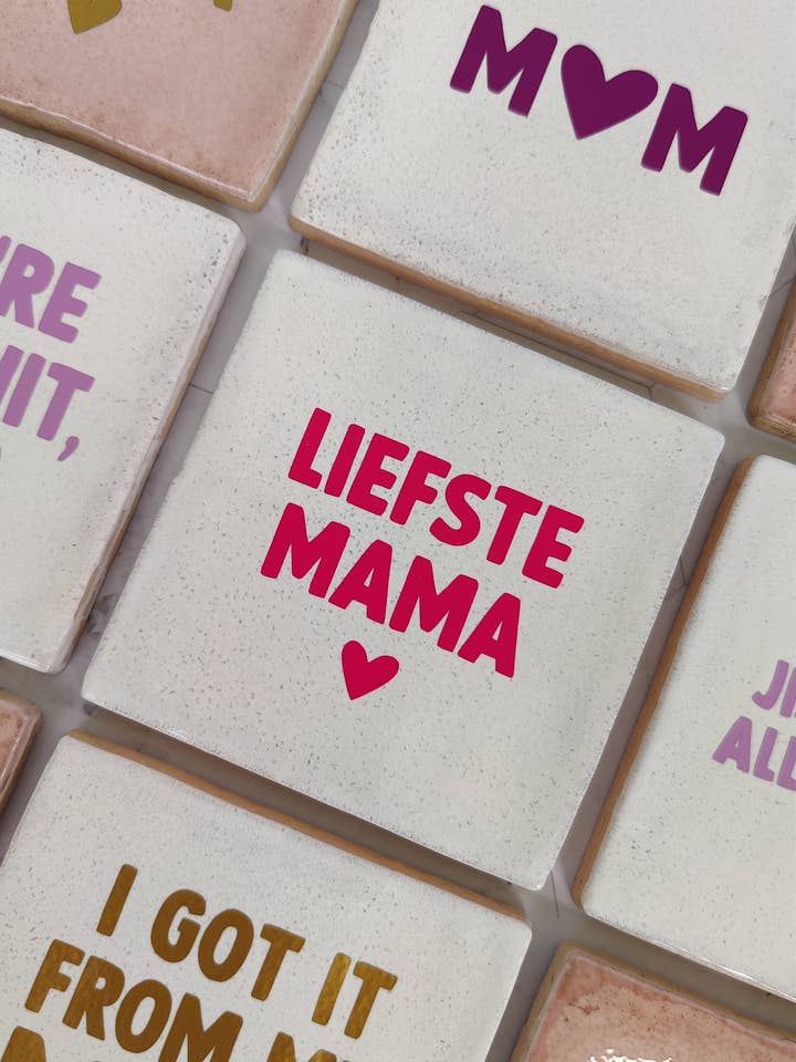 Tile - Votre propre texte pour la vente par Studio Meuk