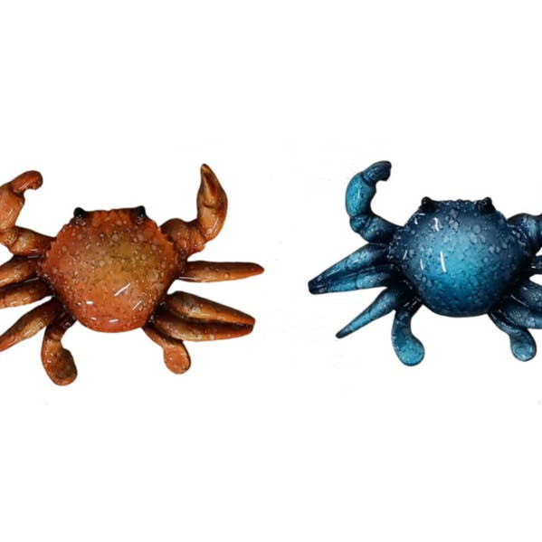 Cubby House by Malmar - Wholesale Decorative figurine - 9cm Marble Crab Display Bulk Pack In Perforated Box0