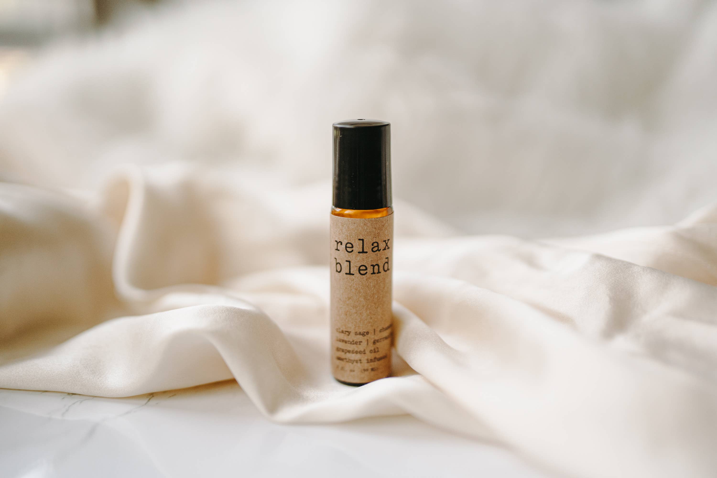 Soulistic Root - Essential Oils & Self Care Gifts - Wholesale Essential Oil Roll-On - Relax Roller | Made with Essential Oils + Amethyst Crystals