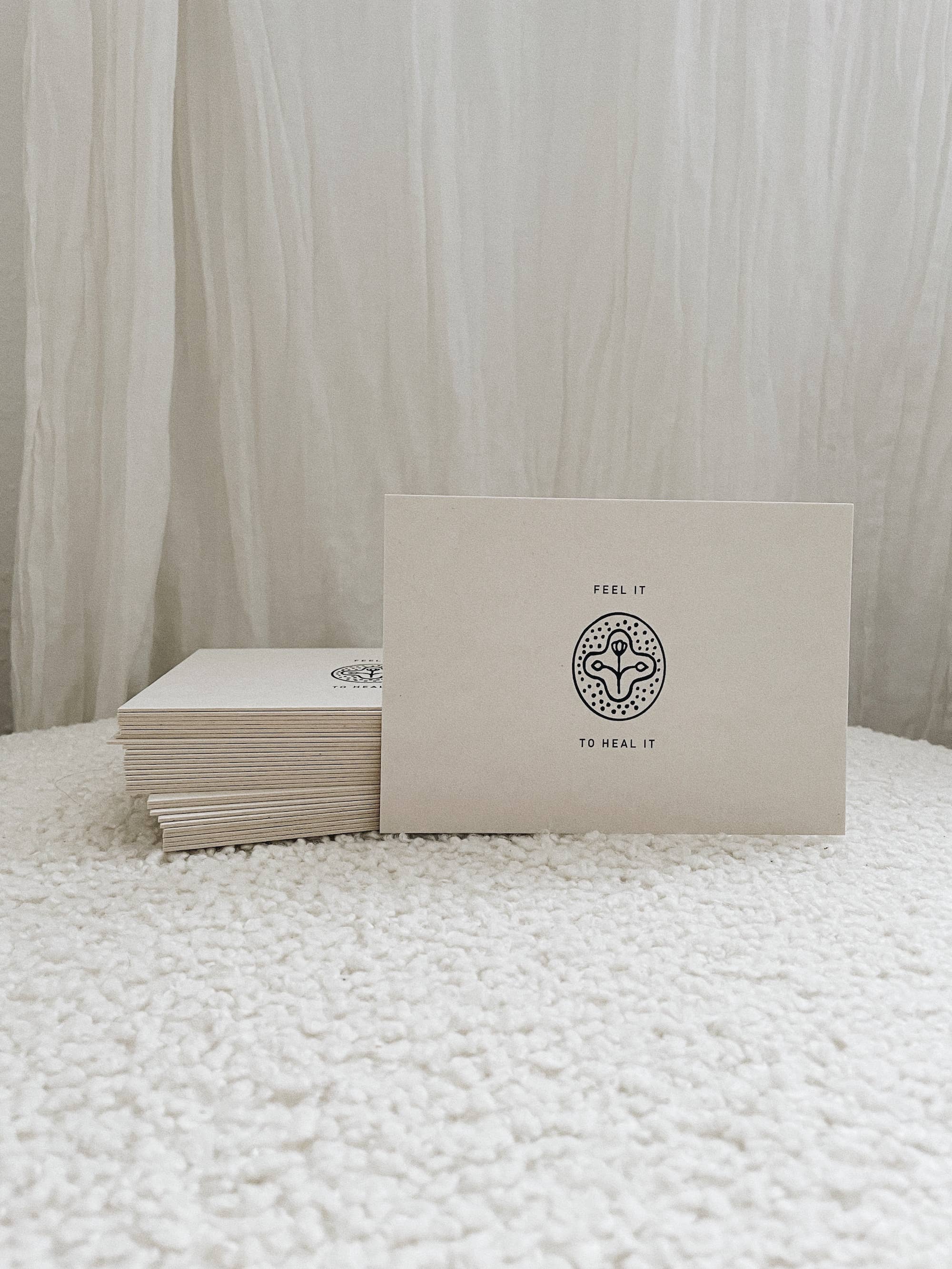 OAY.PAPER – wholesale Everyday greeting card – Postcard wood pulp cardboard - Feel it to heal it1