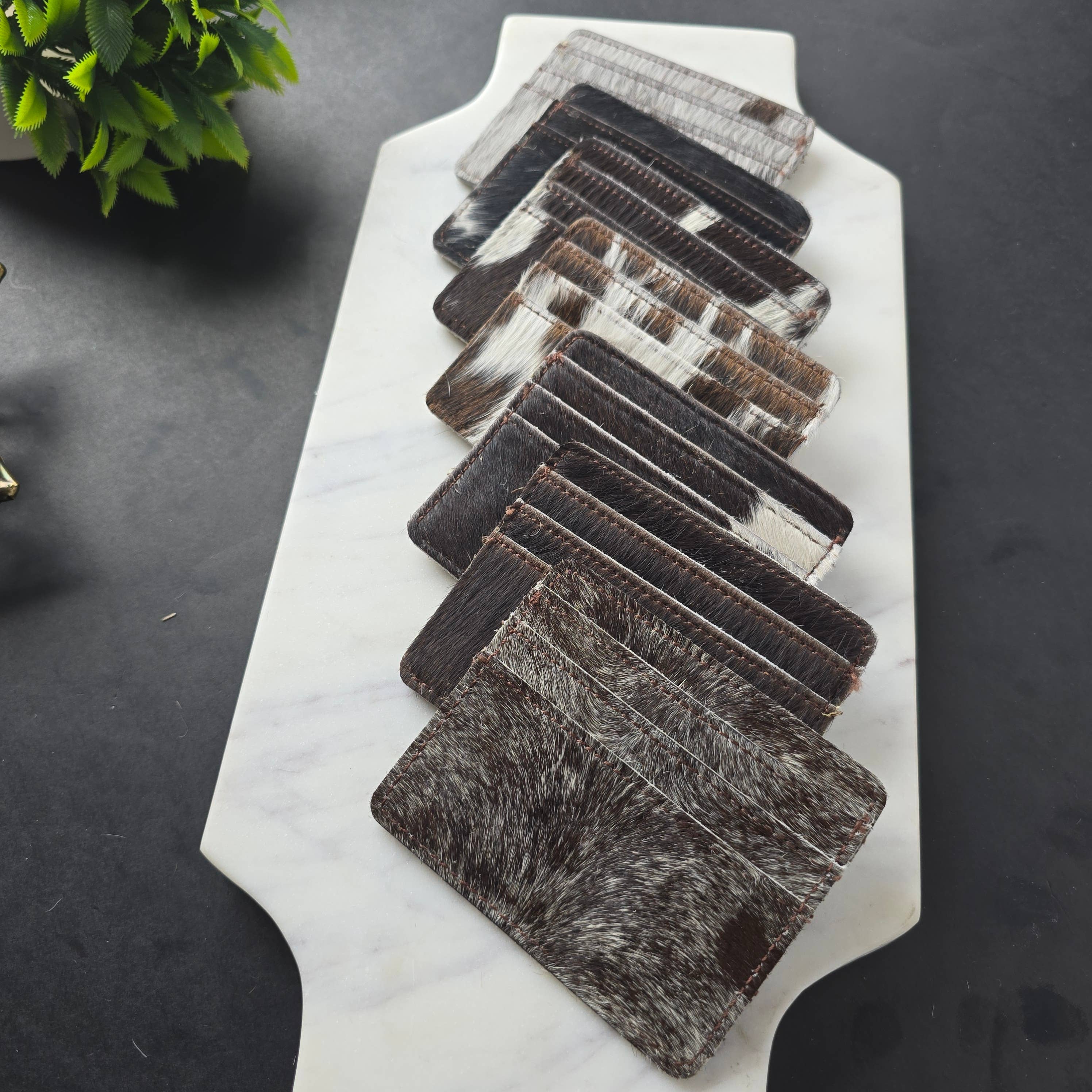 Ranchers Closet - Wholesale Card Holder - Women's - Genuine Hair-On Cowhide Wallet – Slim Western Card Holder4