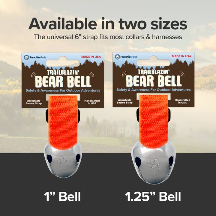 Poochie-Pets - Wholesale Pet collar charm – Cat/dog - Trailblazin' Collar Bells for Outdoor Pet & Owner Safety 2