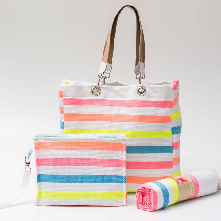 ArtisaLand - Wholesale Beach Bag - Beach bag + pouch, IBIZA pack