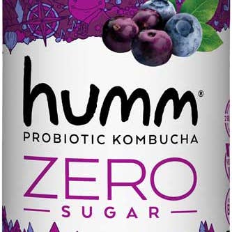 Hudson Meat Company - Wholesale Kombucha - KOMBUCHA ZERO ACAI BLUEBERRY - HUMM KOMBUCHA