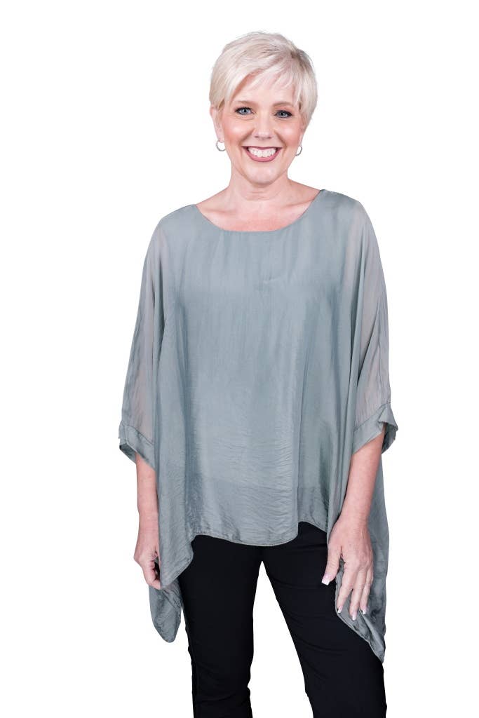 TINA Stephens Italy/Tees By Tina - Wholesale Kaftan - Women's - Sofia Silk Kaftan (BQ201)22