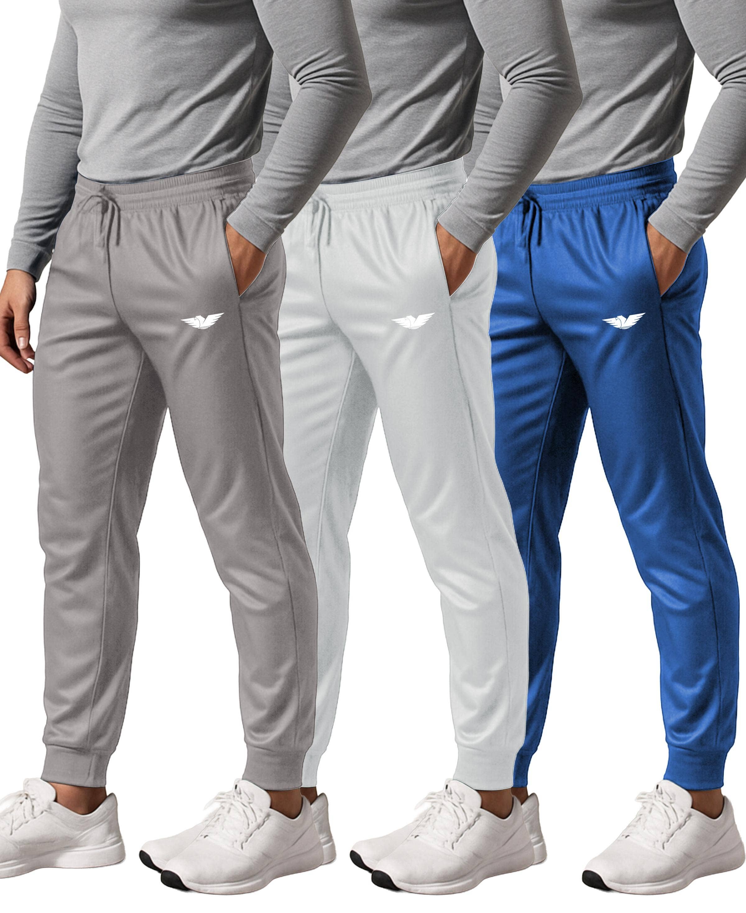 I-Wear Brands - Wholesale Pants - Men's - 3 Pack Men's Track & Training Jogger Pants5