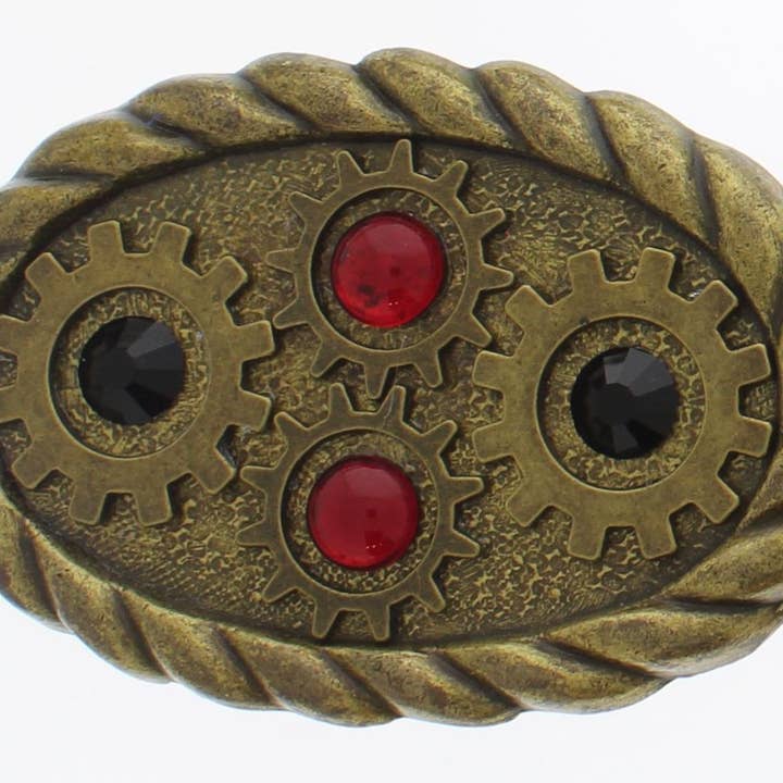 Crimson Gears, 52,7 mm x 79,5 mm, Fabriqué aux États-Unis pour la vente par HHH Designs
