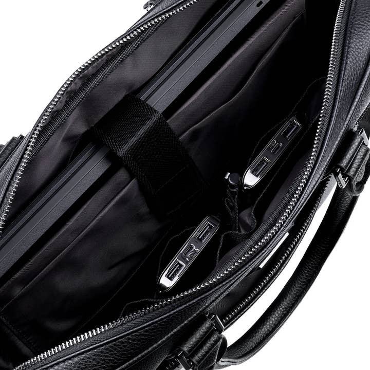 James Hawk - Wholesale Laptop Bag - Men's - Briefcase Laptop Bag with RFID Protection & Shoulder Strap3